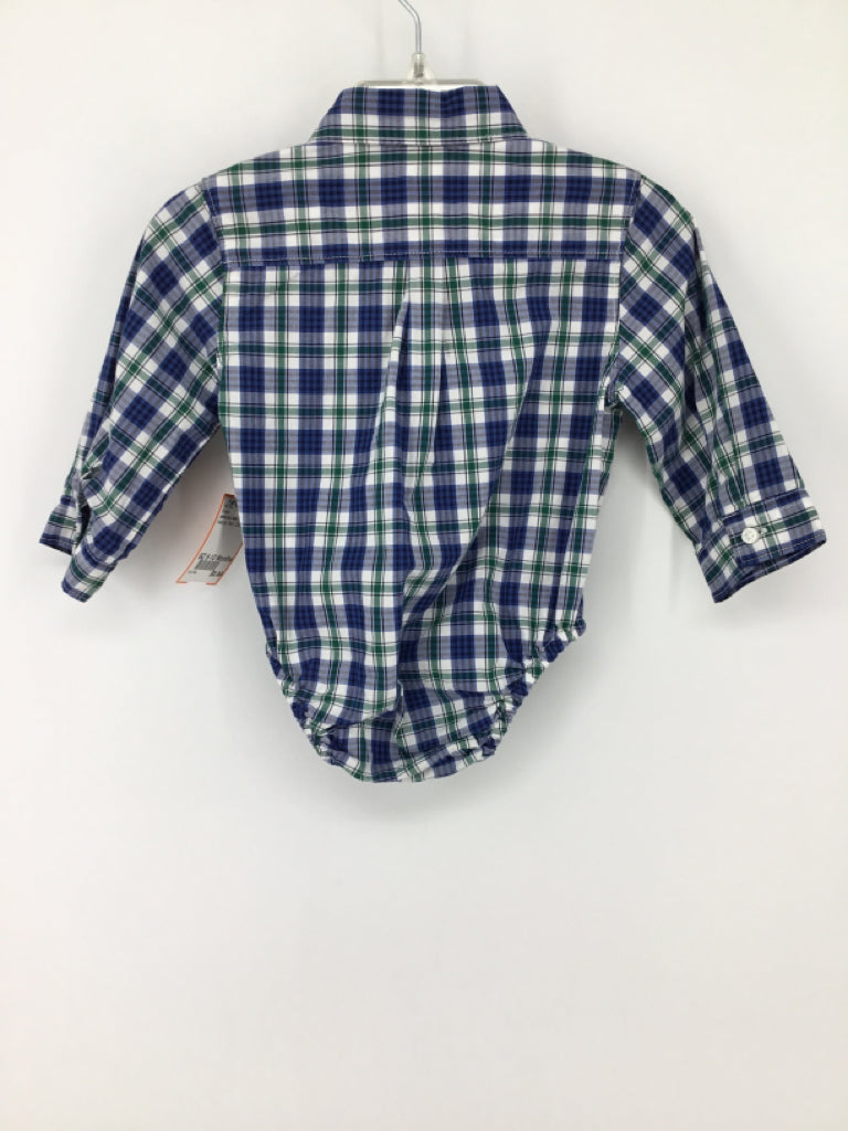 Janie and Jack Child Size 6-12 Months Natural Onesie