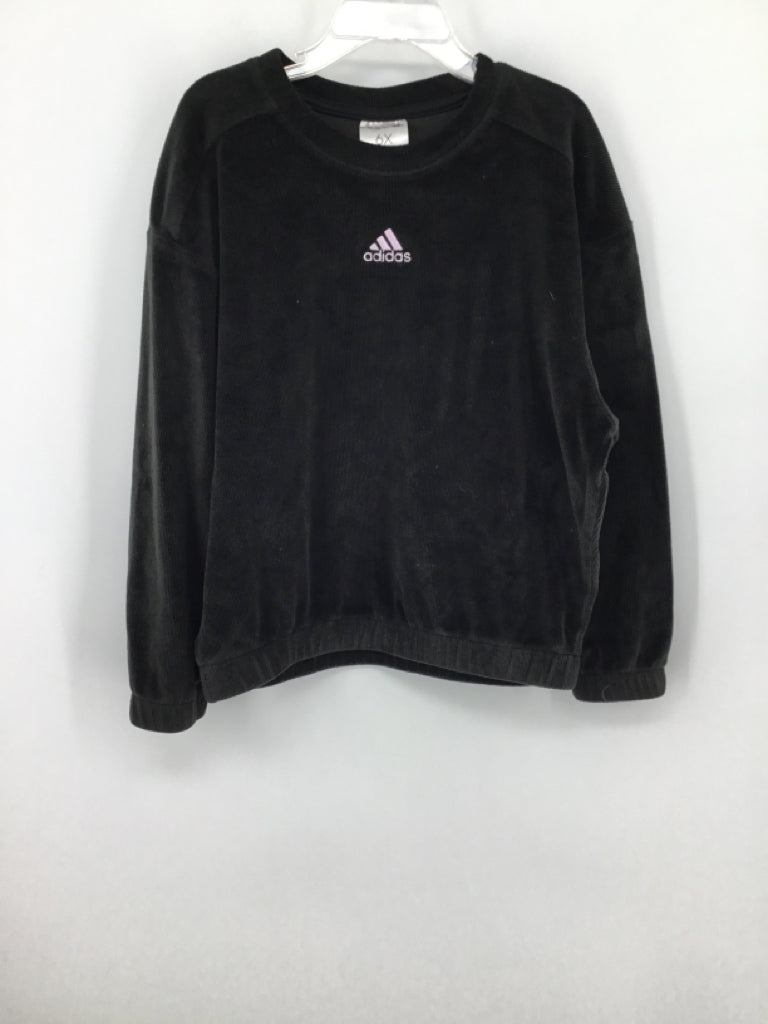 Adidas Child Size 6 Black Shirt - girls