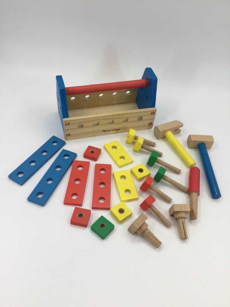 Melissa & Doug Wooden Take Along Tool Kit