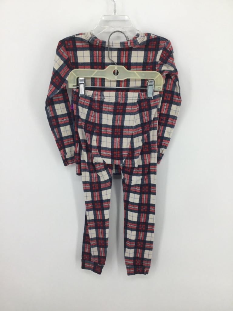 Baby Gap Child Size 5 Red Plaid Pajamas - boys