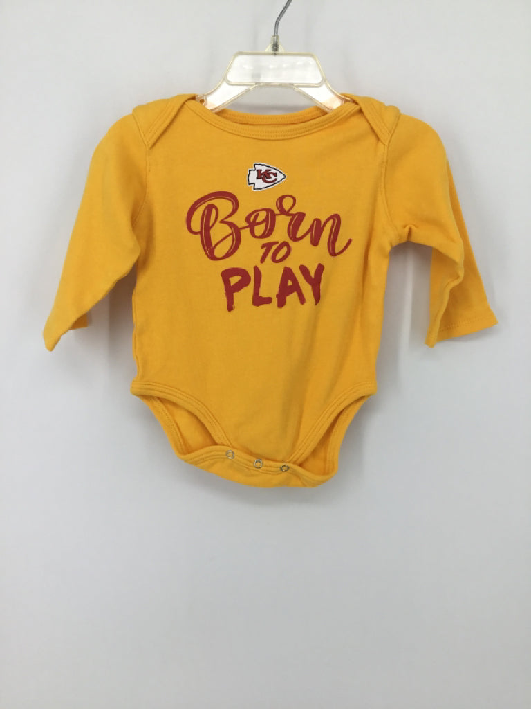 NFL Child Size 6-9 Months Yellow Onesie