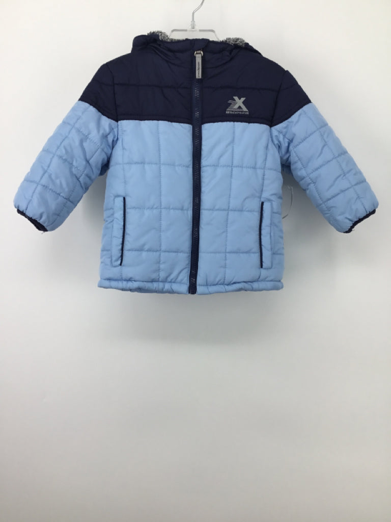 Zero Xposur Child Size 18 Months Blue Solid Outerwear - boys