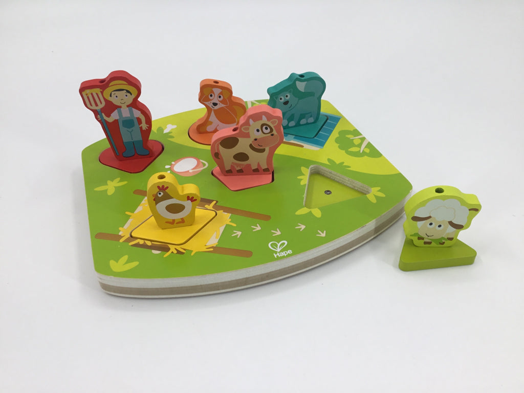 Hape Farmyard Sound Puzzle