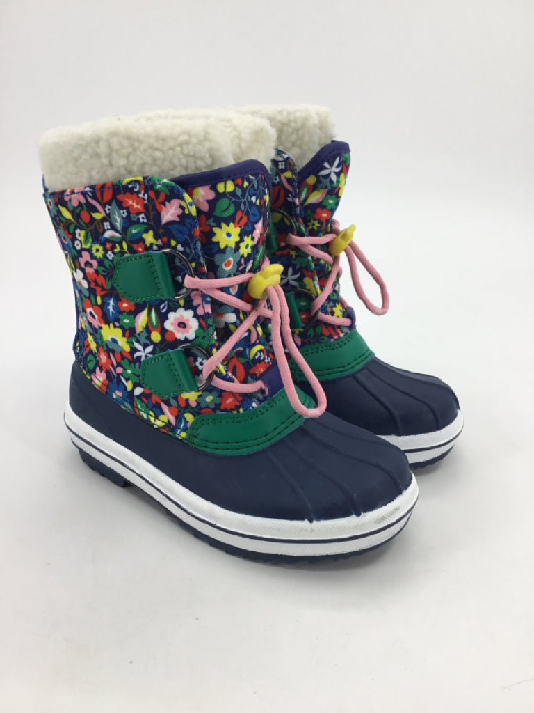 Mini Boden Child Size 1 Youth Multi-Color Rain/Snow Boots