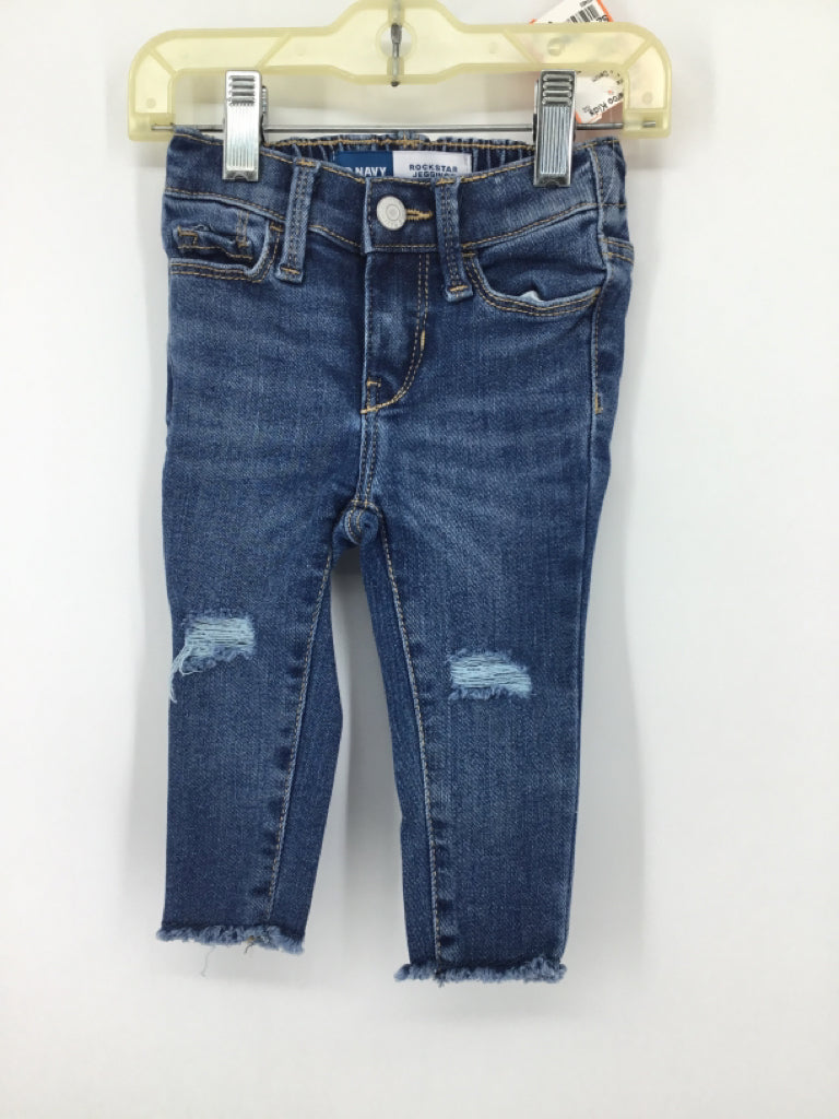 Old Navy Child Size 12-18 Months Blue Jeans - girls