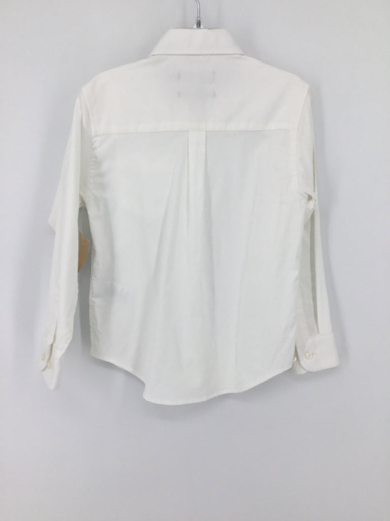 Izod Child Size 4 White Solid Shirt - boys