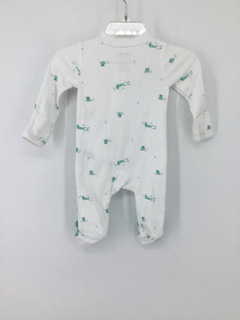 Just One You Made by Carters Child Size Newborn Green Sleepers