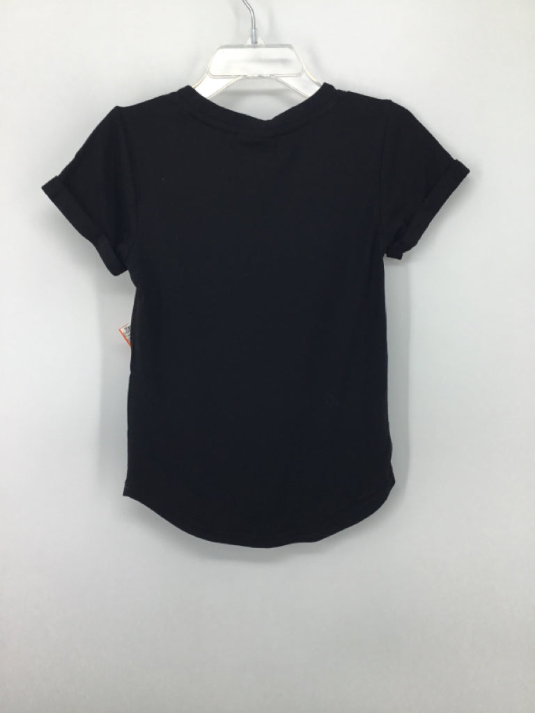 Little Bipsey Child Size 2 Black Solid T-shirt - boys