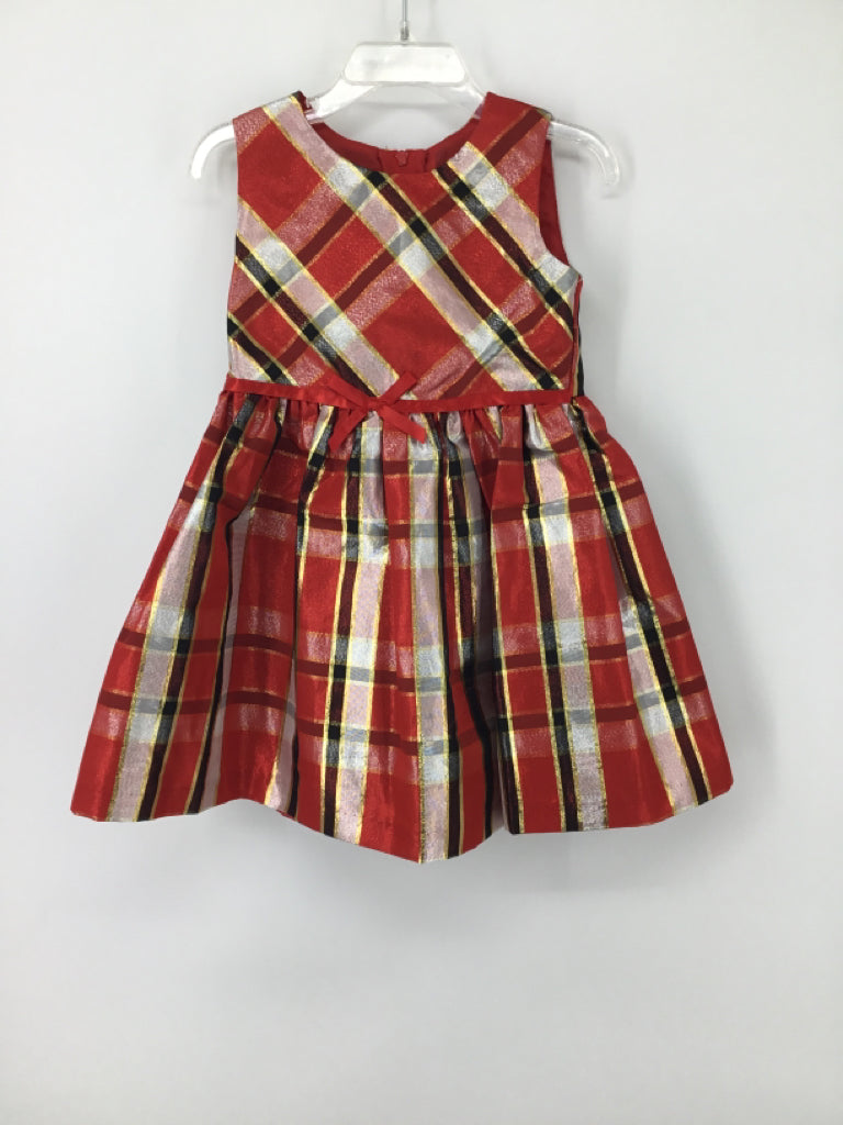 Bonnie Jean Child Size 3 Red Dress - girls