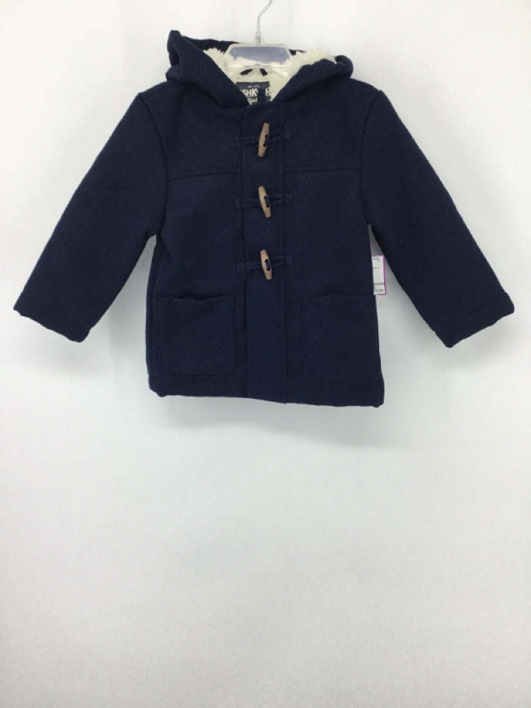 OshKosh B'gosh Child Size 18-24 Months Navy Solid Outerwear - boys
