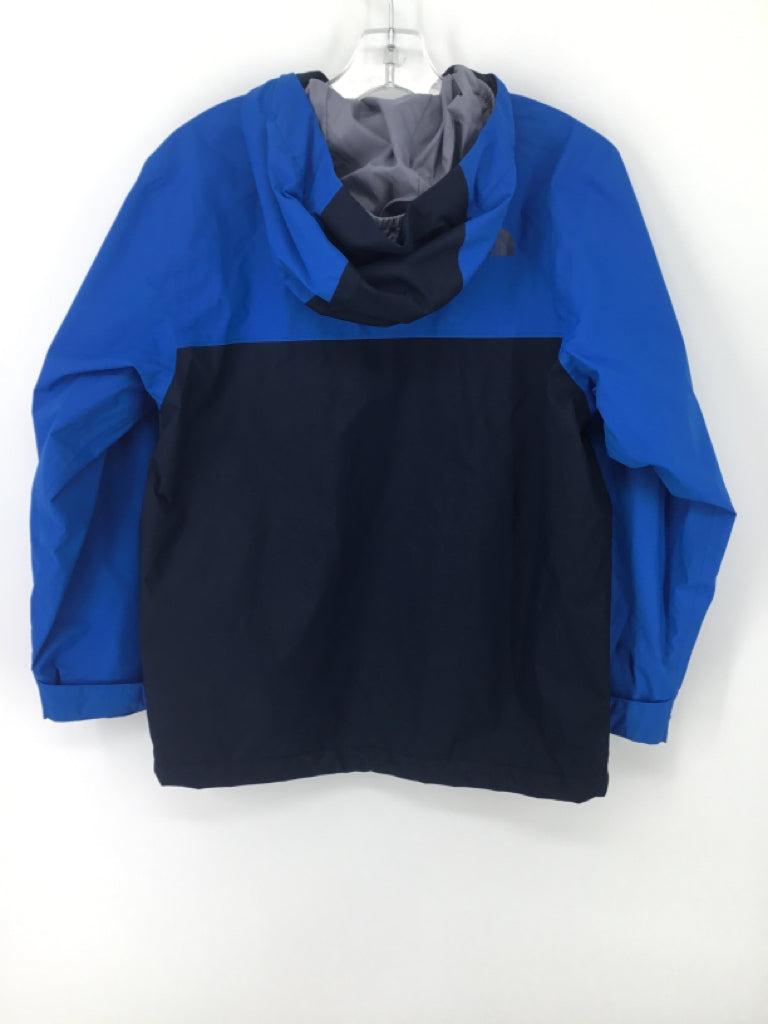 The North Face Child Size 7 Blue Solid Raincoat - boys
