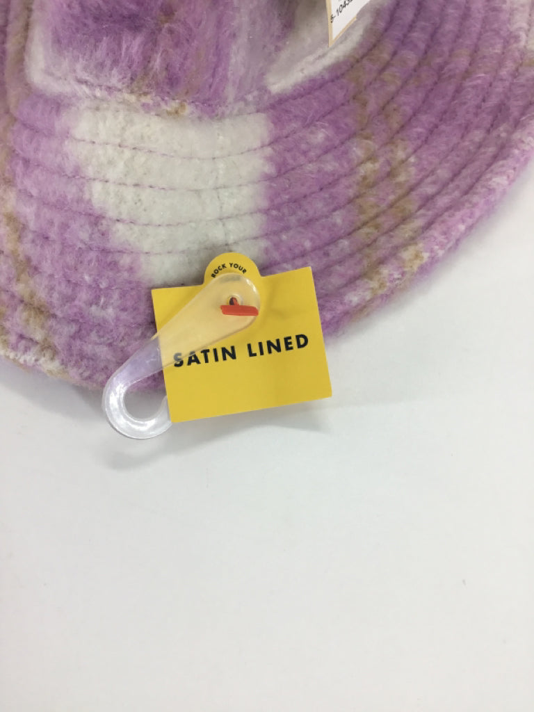 brandless Child Size One Size Purple Hats - girls