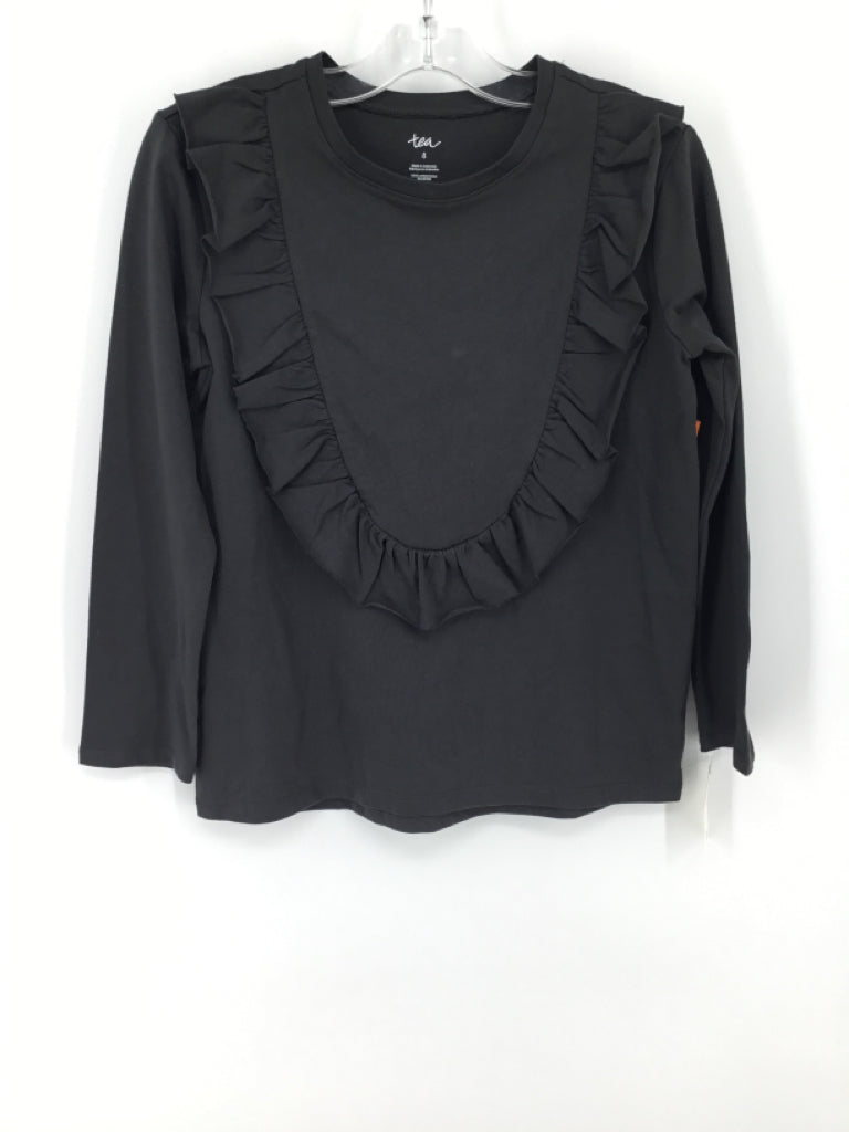 Tea Child Size 8 Gray Shirt - girls