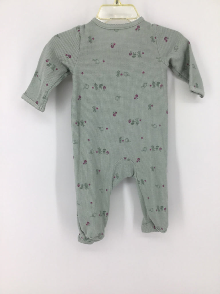 Just One You Made by Carters Child Size 3 Months Green Sleepers