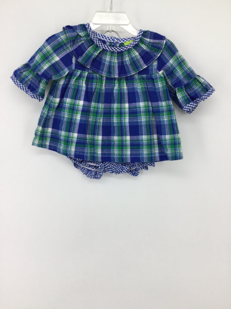Classic Whimsey Child Size 9 Months Blue Outfit - girls