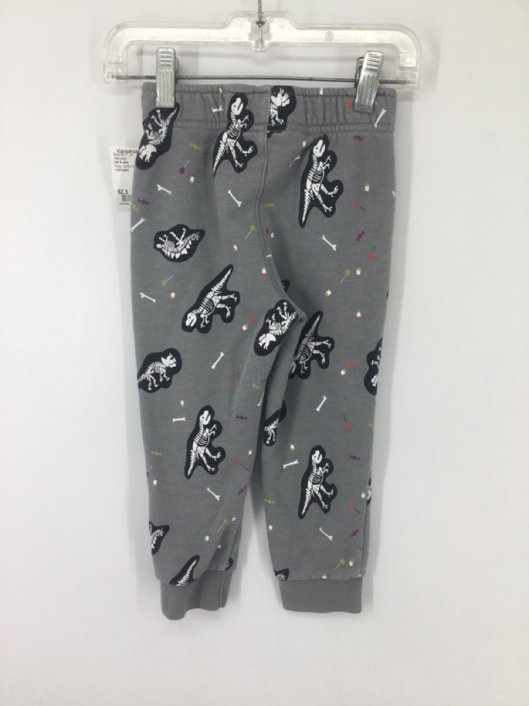 Cat & Jack Child Size 3 Gray Halloween Pants