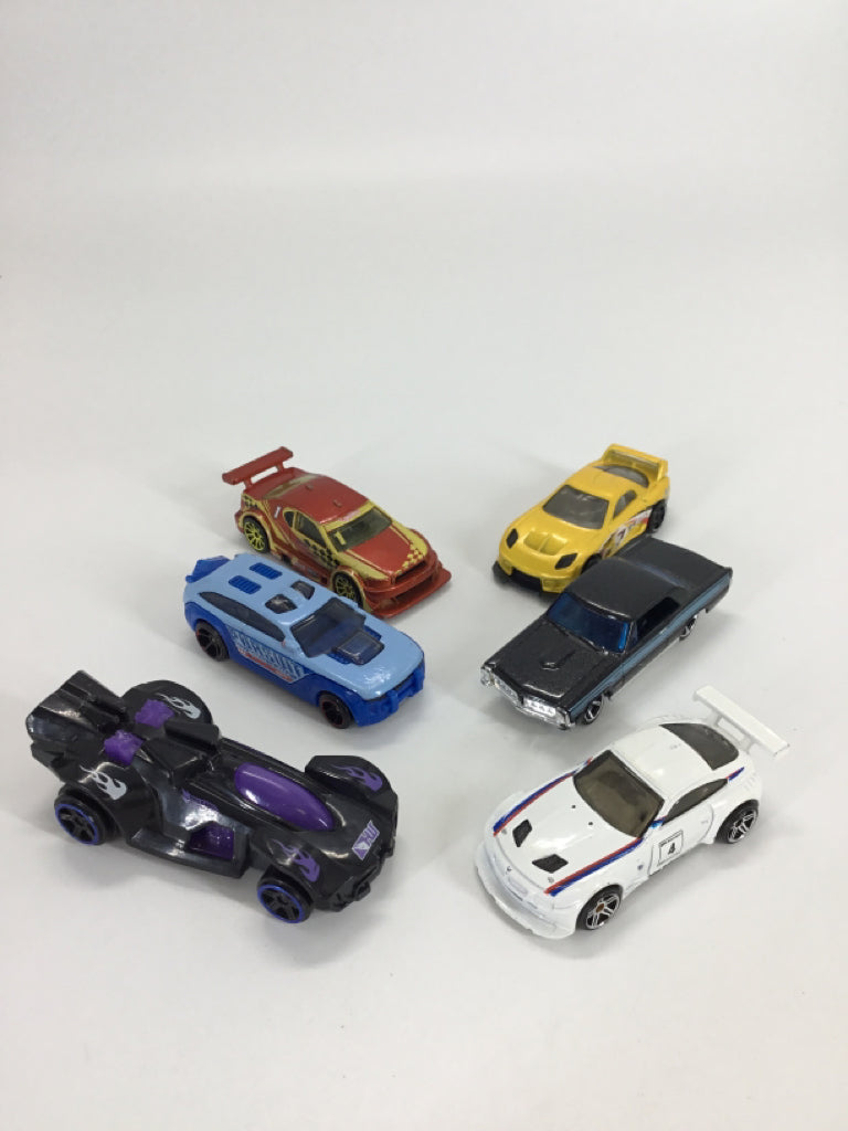 Hot Wheels Cars - 6pcs