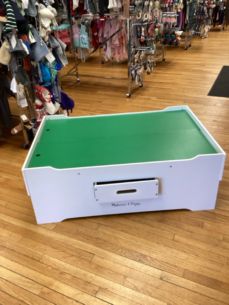 Melissa & Doug Deluxe Wooden Multi-Activity Play Table