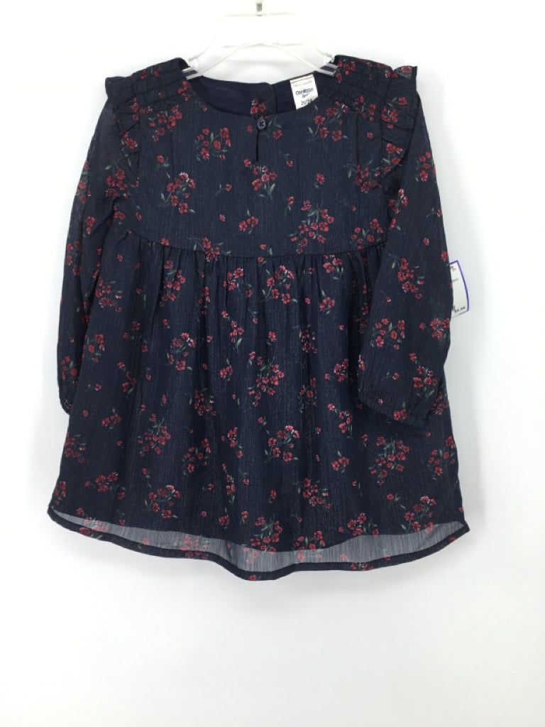 OshKosh B'gosh Child Size 2 Navy Dress - girls