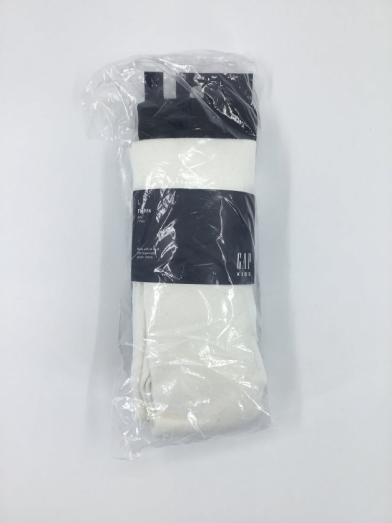 Gap Child Size L White and Black Tights - 2 pc - girls