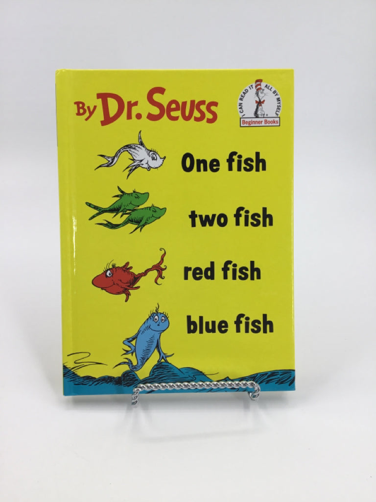 Dr. Seuss One Fish, Two Fish, Red Fish, Blue Fish Hard Cover Book