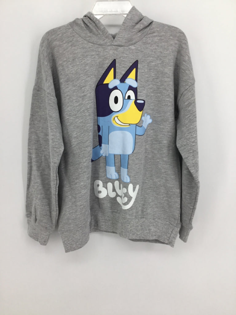 Bluey Child Size 5 Gray Character Sweatshirt - boys
