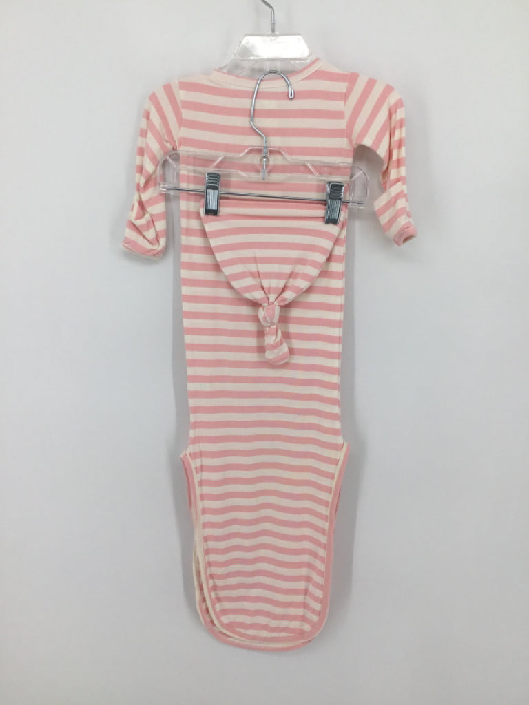 Lou Lou Child Size Newborn Pink Sleepers