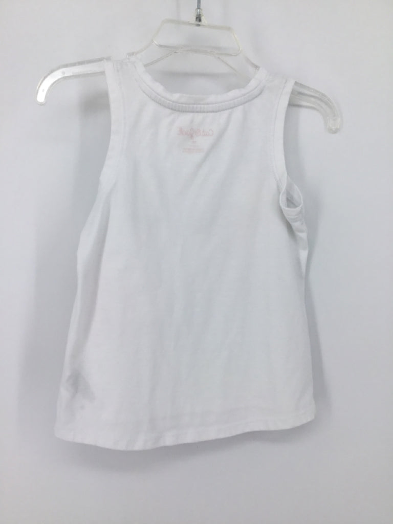 Cat & Jack Child Size 2 White Tank top - girls