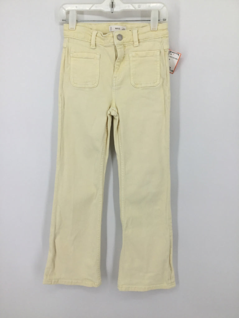MNG Child Size 10 Yellow Jeans - girls