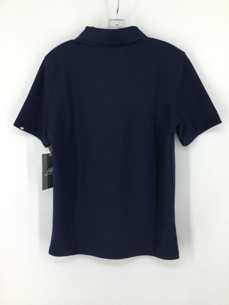 New Balance Child Size 10 Navy Solid Shirt - boys
