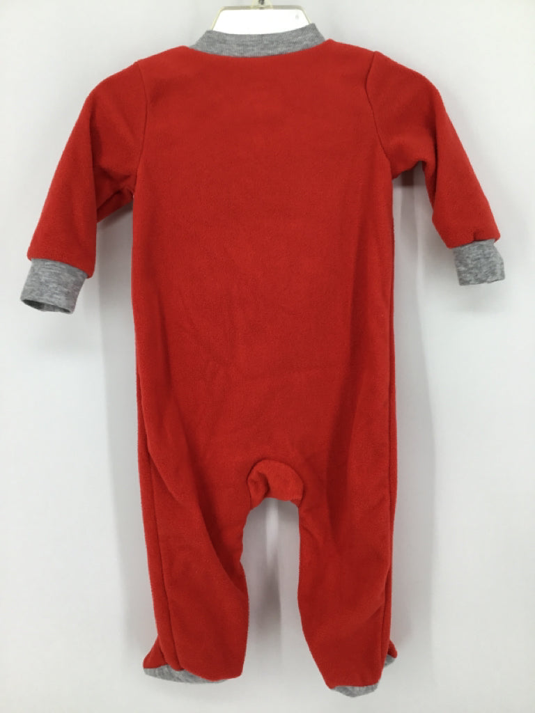 Carter's Child Size 6 Months Red Christmas Sleeper