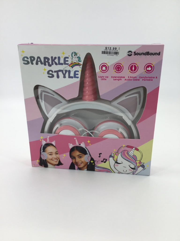 Sound Bound Sparkle Style LED Light Up Headphones