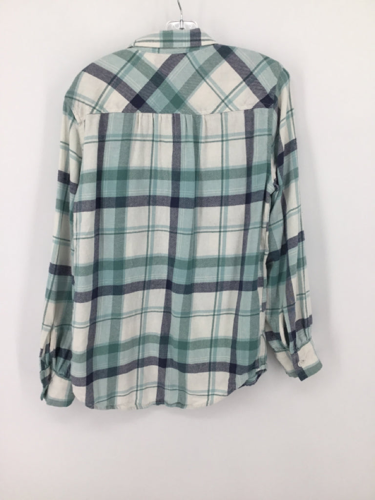So Child Size 10 Green Shirt - girls