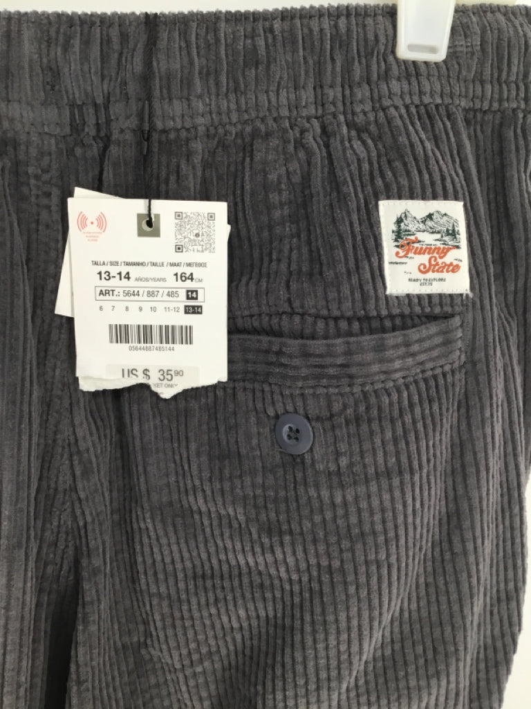 Zara Child Size 13 Gray Solid Pants - boys