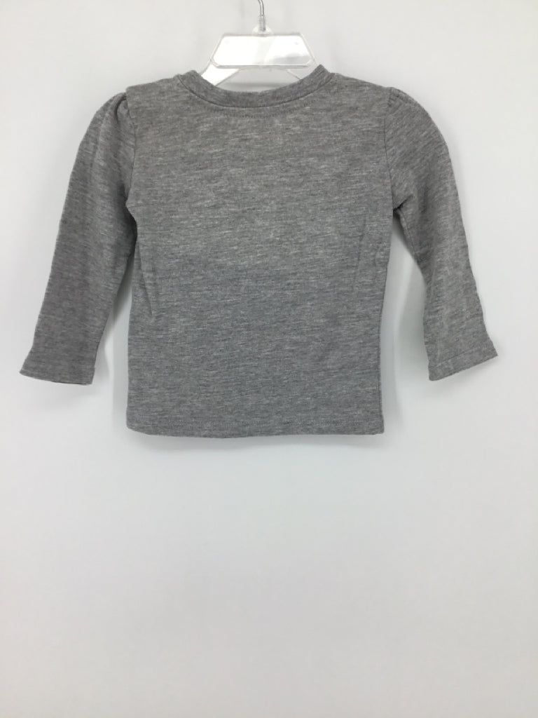 Disney Child Size 12 Months Gray T-shirt - girls