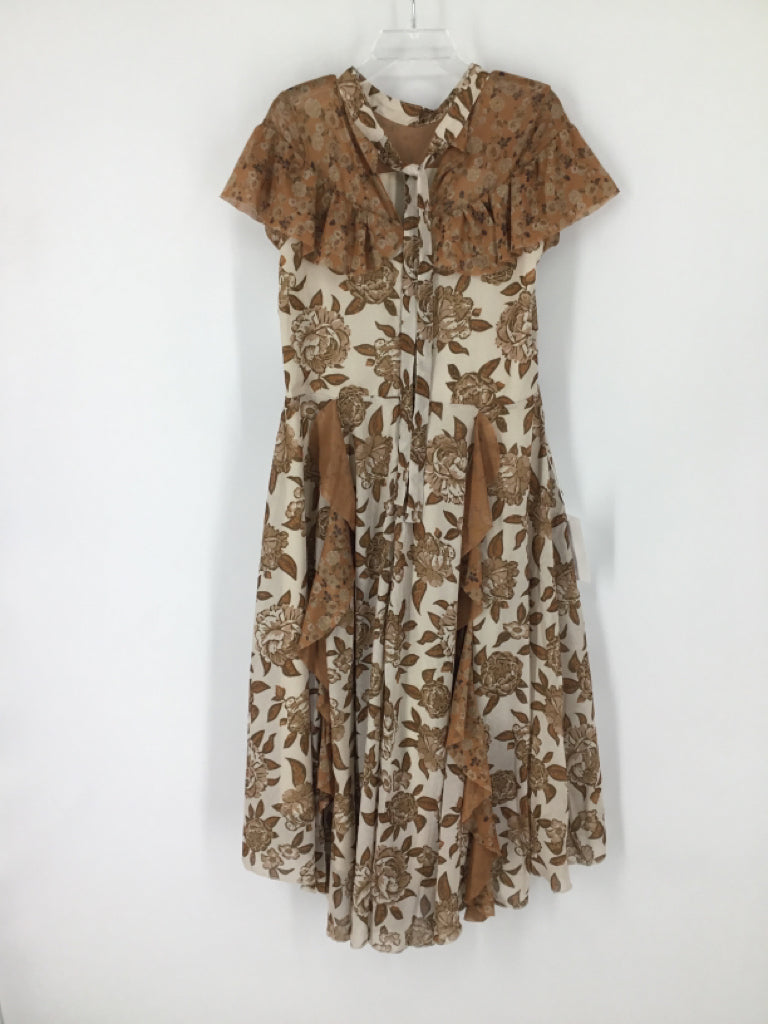 Mia Joy Child Size 6 Tan Dress - girls