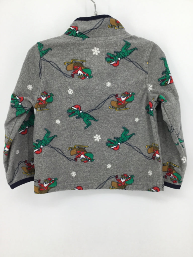 OshKosh B'gosh Child Size 2 Gray Christmas Shirt