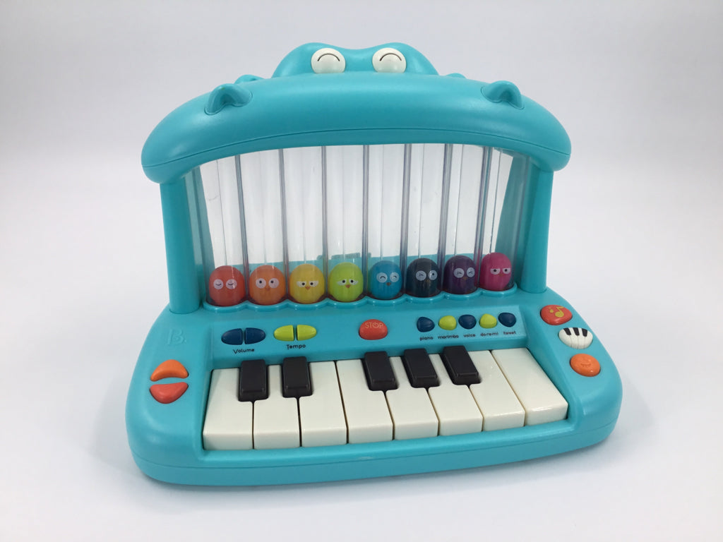 B. toys Toy Piano for Kids Hippo Pop