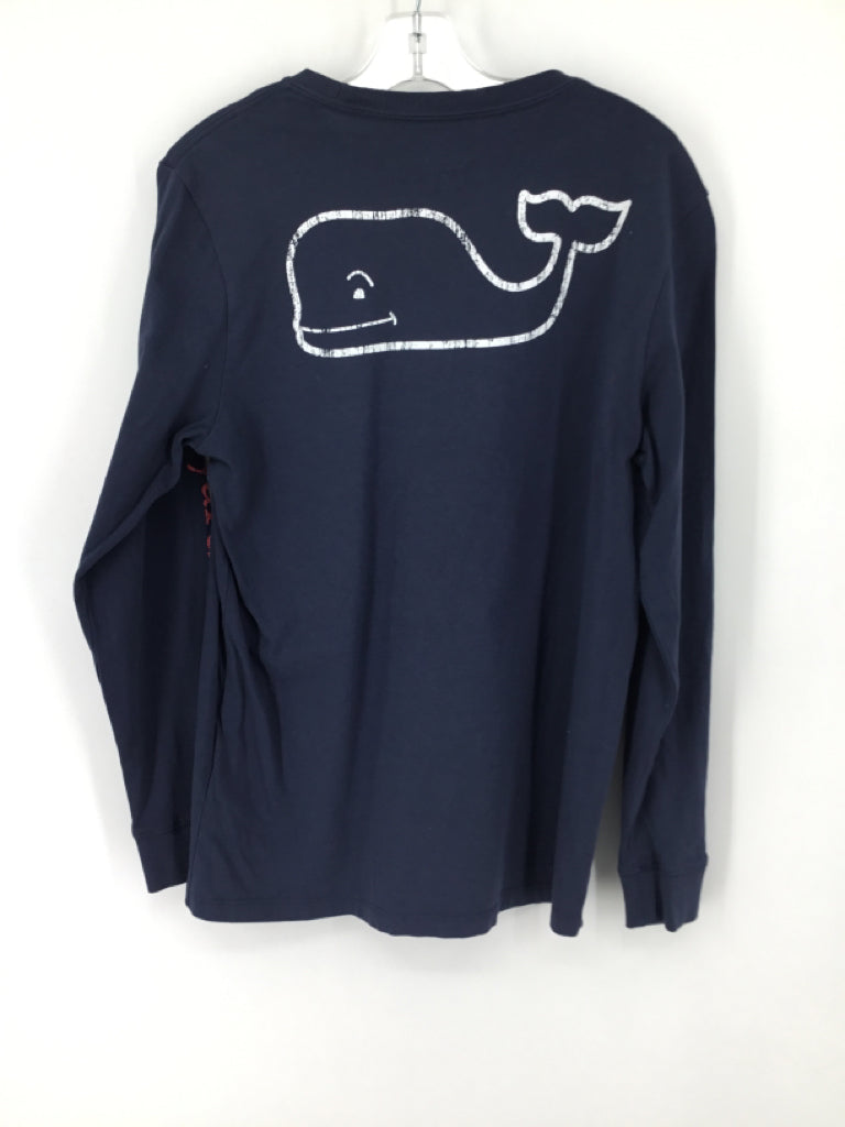 vineyard vines Child Size 12 Navy screen printed T-shirt - boys