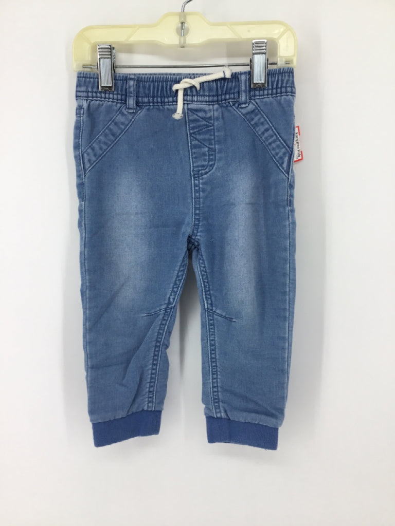 Cat & Jack Child Size 18 Months Blue Solid Pants - boys