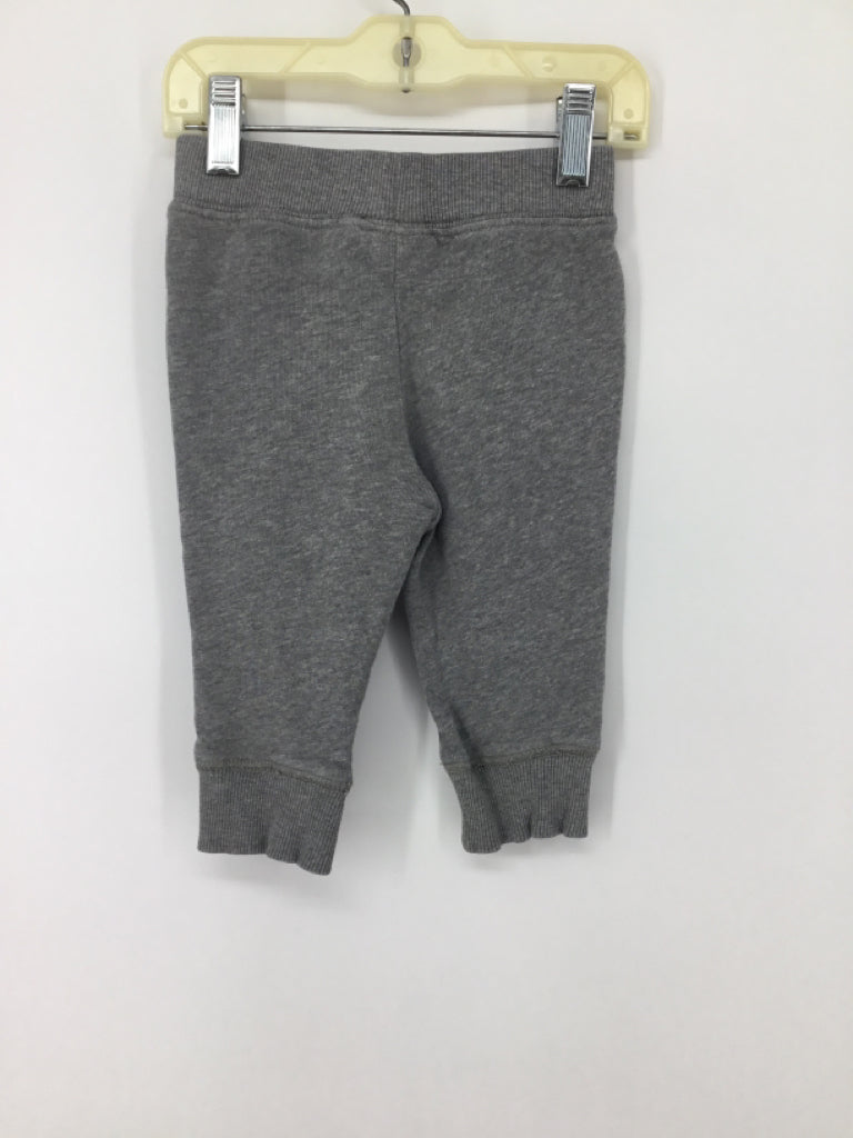 Hanna Andersson Child Size 12-18 Months Gray Solid Sweatpants - boys