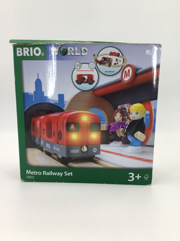 Brio Metro Railway Train Set