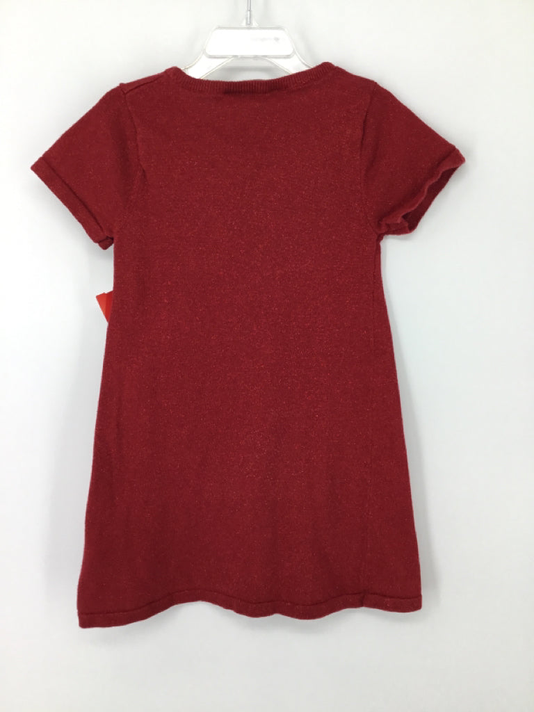 H & M Child Size 5 Red Dress - girls