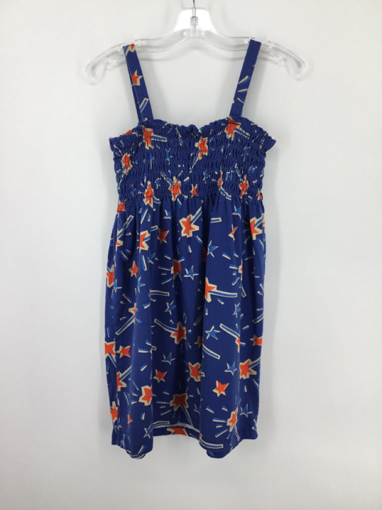 Hanna Andersson Child Size 8 Blue Stars & Stripes Dress