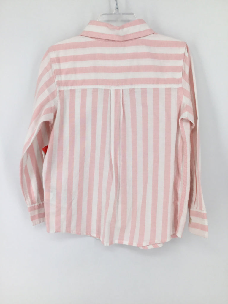 Old Navy Child Size 5 Pink Stripe Shirt - boys