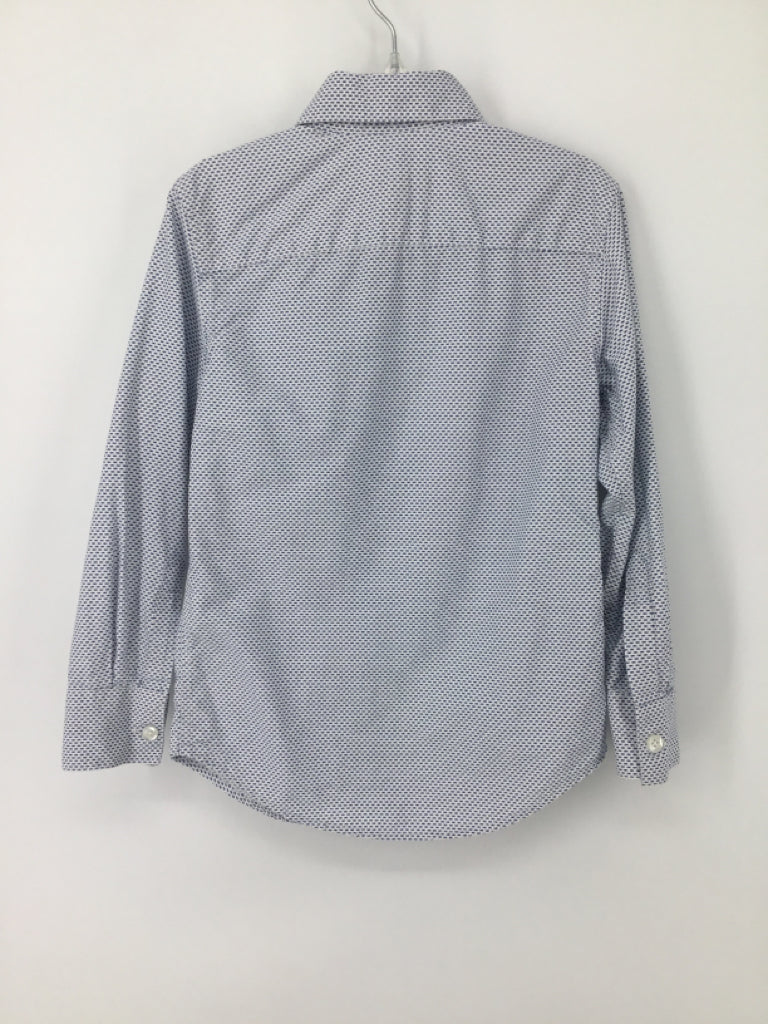 appaman Child Size 6 Blue Print Shirt - boys