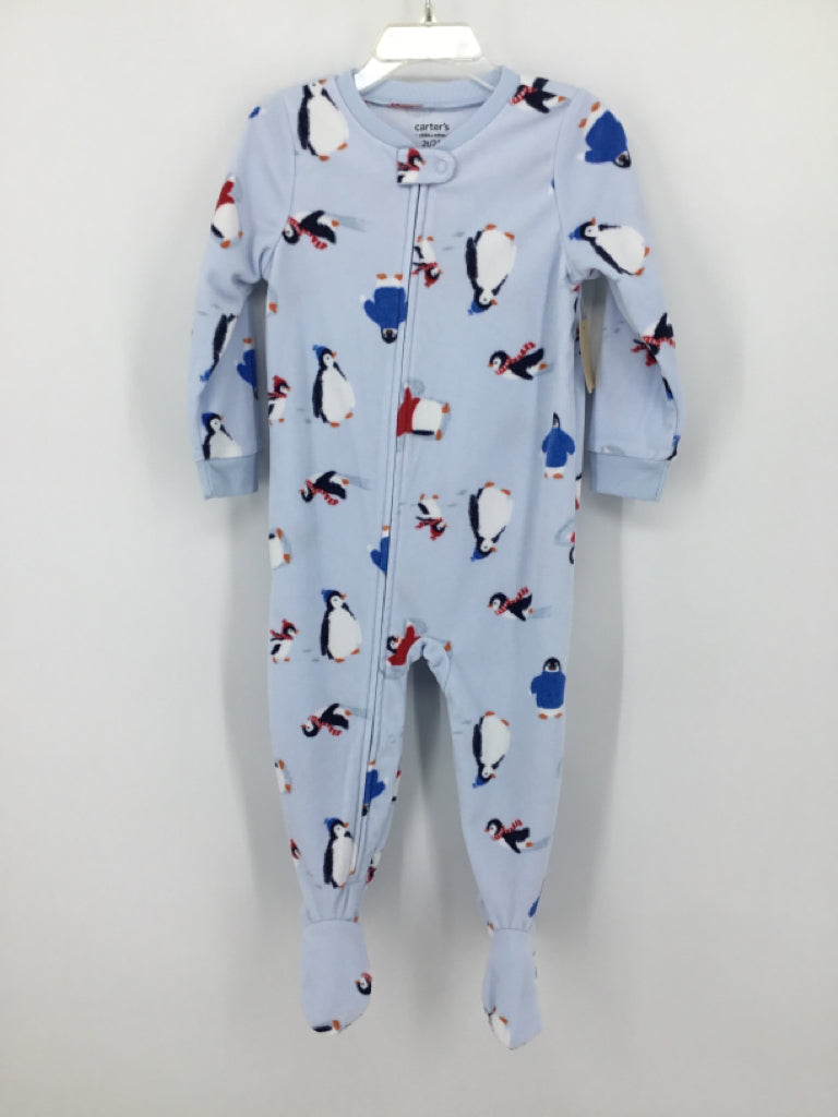 Child of Mine Child Size 2 Blue Sleepers