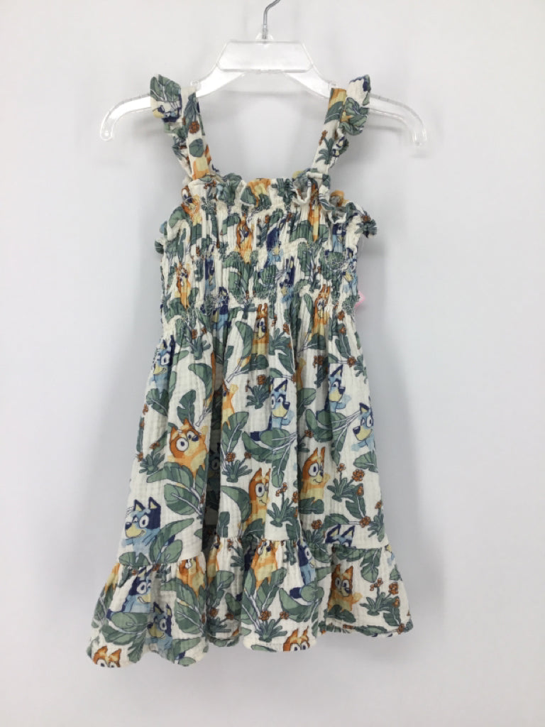 Bluey Child Size 2 Multi-Color Dress - girls