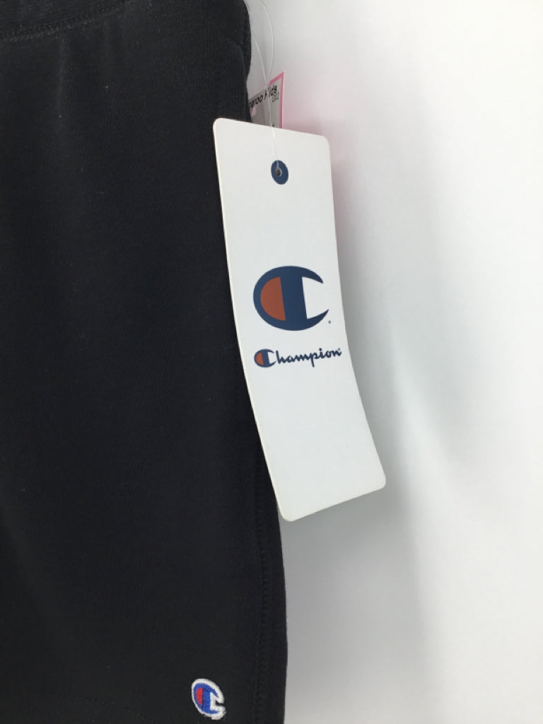 Champion Child Size 7 Black Solid Shorts - boys