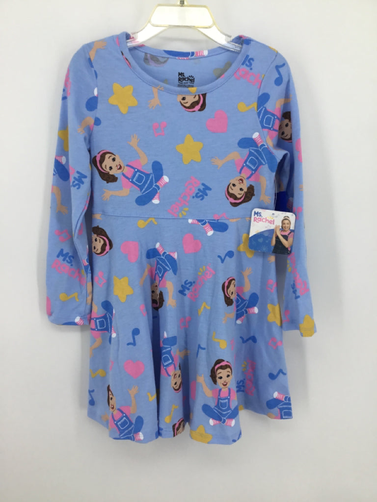 Ms. Rachel Child Size 5 Blue Dress - girls